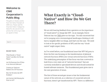 Tablet Screenshot of blog.cimicorp.com